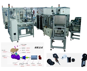 汽车座椅马达组装和测试生产线